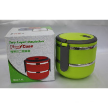 Zwei-Schicht-Thermal Food Warmer / Lunch Box